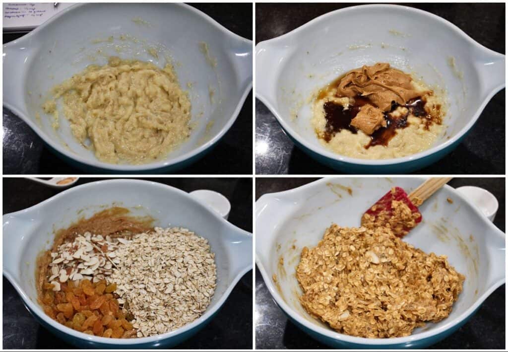 Flourless Banana Oat Breakfast Bars - My Cooking Journey