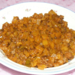 Mullangi Subzi in a Plate