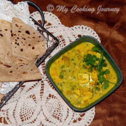 Sana Thongba From Manipur – A Simple Paneer Curry in a Bowl