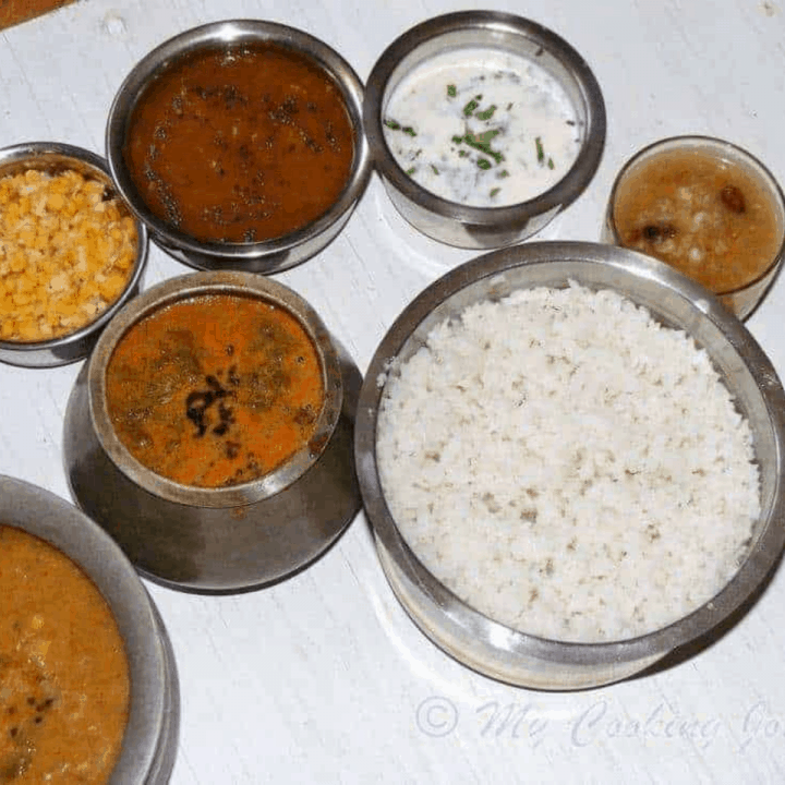Thayir Pachadi (Without vegetables) – Plain Raita in a Bowl