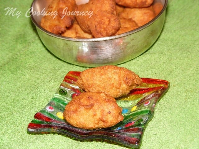 Aama Vadai is ready to serve