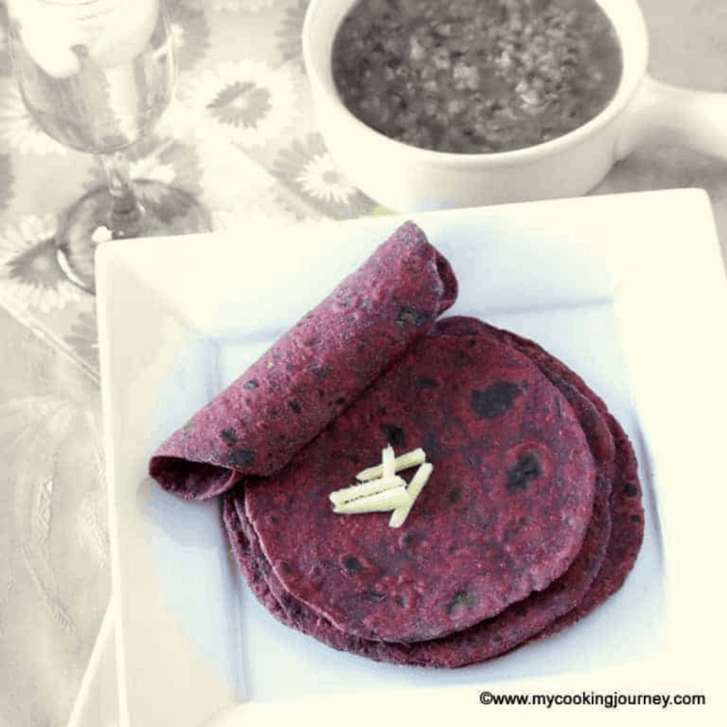 Beetroot Paratha / Flatbread Recipe - My Cooking Journey