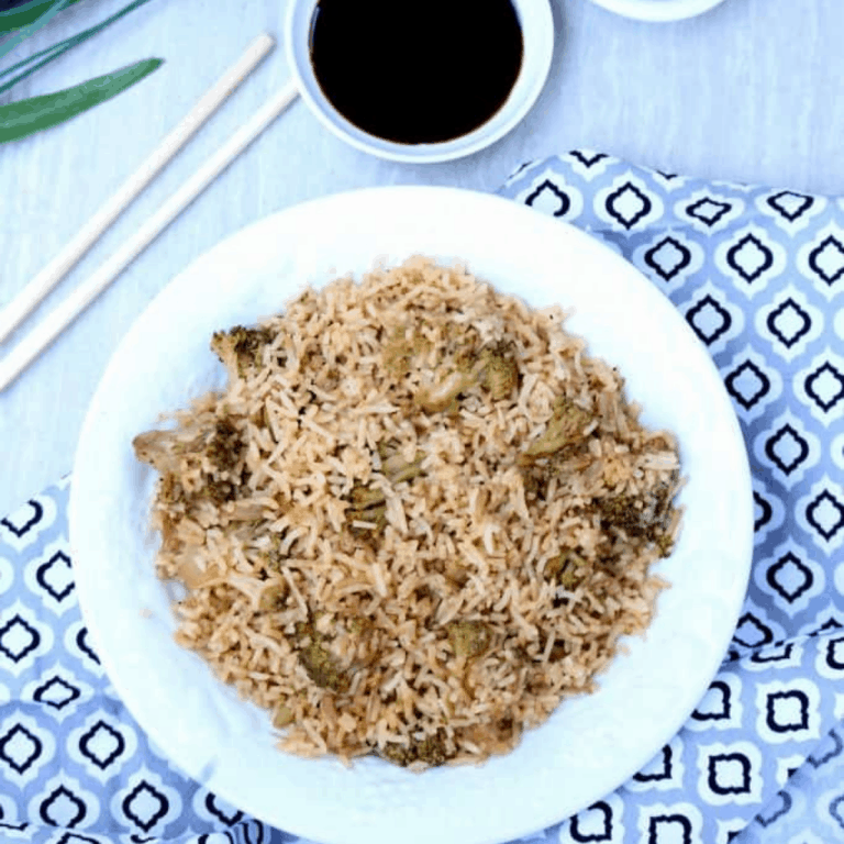 Broccoli Fried Rice Recipe My Cooking Journey