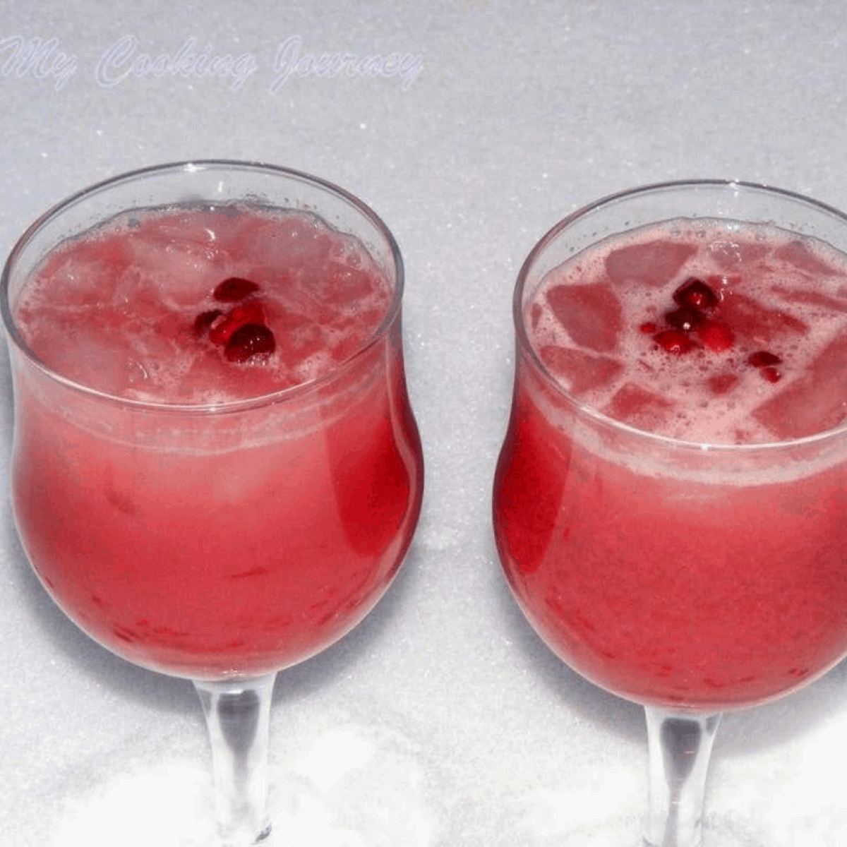 pomegranate orange juice