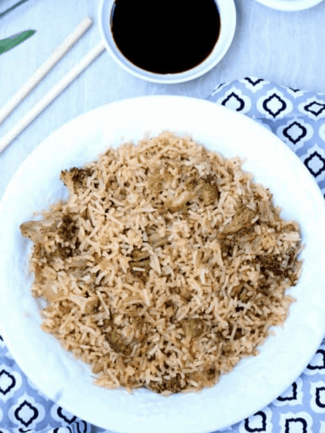 Broccoli Fried Rice Recipe My Cooking Journey