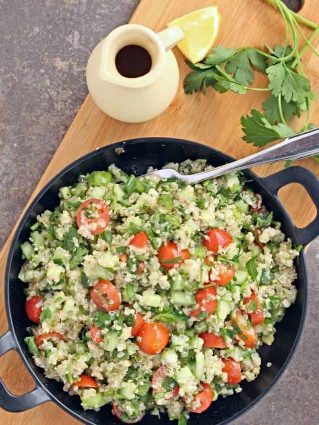 Quinoa Tabbouleh My Cooking Journey
