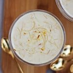 semiya payasam in a glass bowl