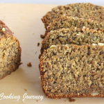 Banana Almond Bread beautifully served