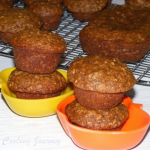 Whole Grain Muffin served in a dish