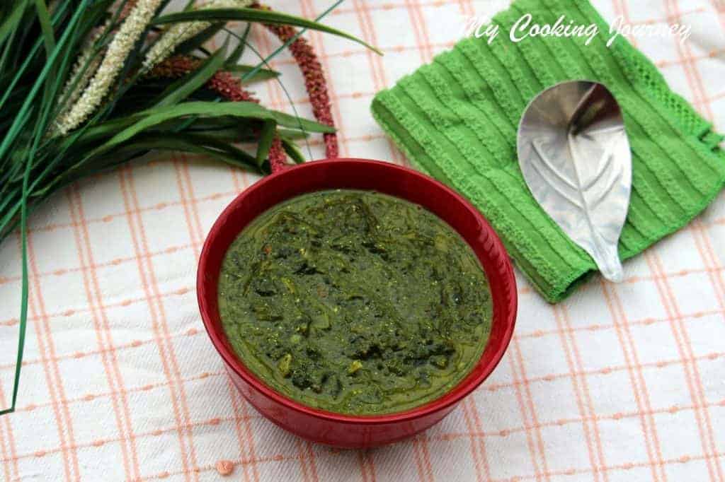 Spinach In Yogurt Base perfect for diet.