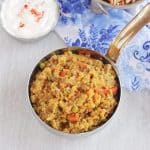 vegetable masala khichdi in a bowl