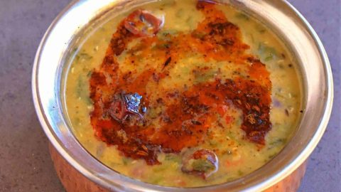 Methi Dhal in a bowl - Featured Image