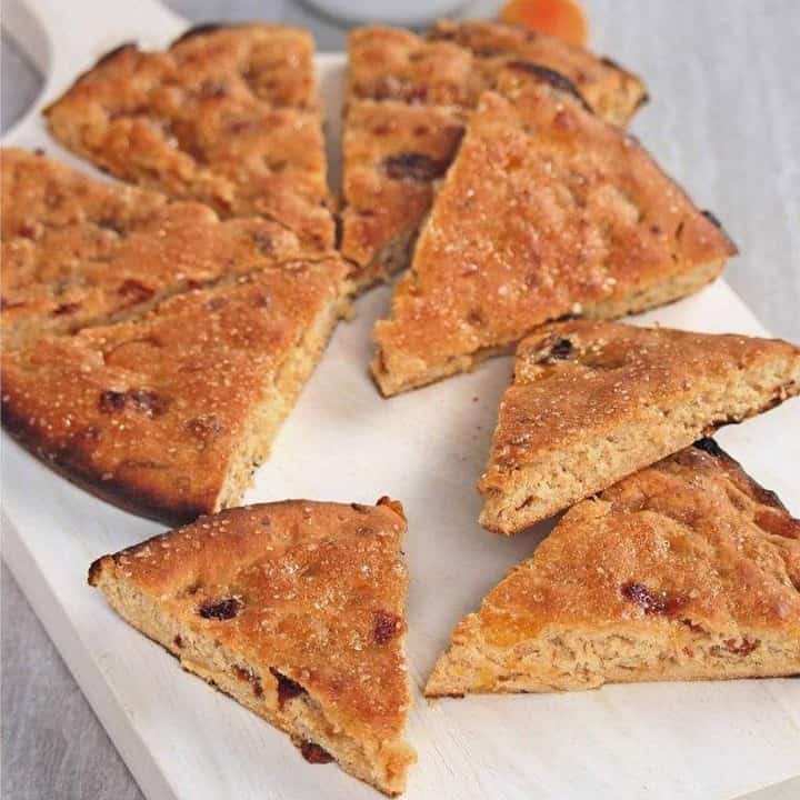 Sliced Fruit Focaccia - Featured Image