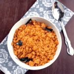 Kozhama Upma in a white bowl - Feature Image