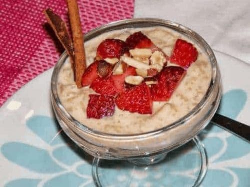 Rice Condé Sundae Recipe